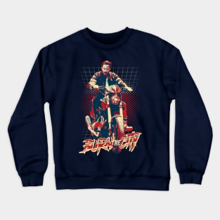 keanu ride pop art Crewneck Sweatshirt